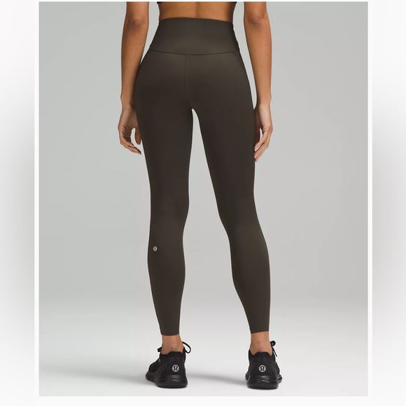 Dark Olive green lululemon legging Base Pace High-Rise Tight 28 - Picture 3 of 6